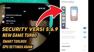 Security dan Game Turbo Terbaru Versi 5.6.9 (211028) New  Smart Toolbox Test on Poco X3 Pro