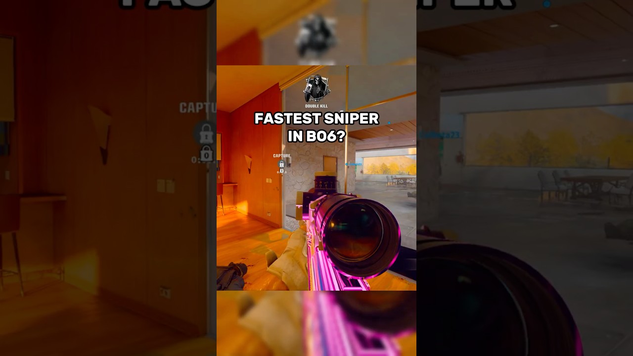 This LR 7.62 is the FASTEST QUICKSCOPING sniper in Black Ops 6! (COD BO6 Multiplayer Gameplay)