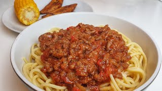 Tasty Spaghetti Bolognese Recipe