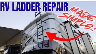 RV Ladders Made Simple or Simply a Bad Idea