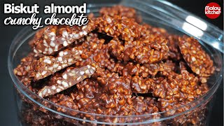 Resepi Biskut Badam Coklat Biskut Raya Simple