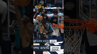 Top 5 Ja Morant Dunks Of All Time Insane Highlights