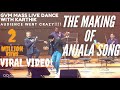 GVM 1ST TIME LIVE KUTTU DANCE ON STAGE WITH KARTIK | MAKING OF ANJALA SONG | HARRISH JAYARAJ