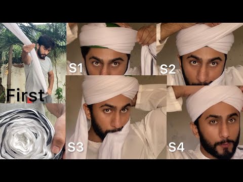 How To Tie Amamah || Amamah Turban Tutorial || Majid shah