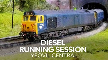 Diesel Running Session at Yeovil Central July 2025