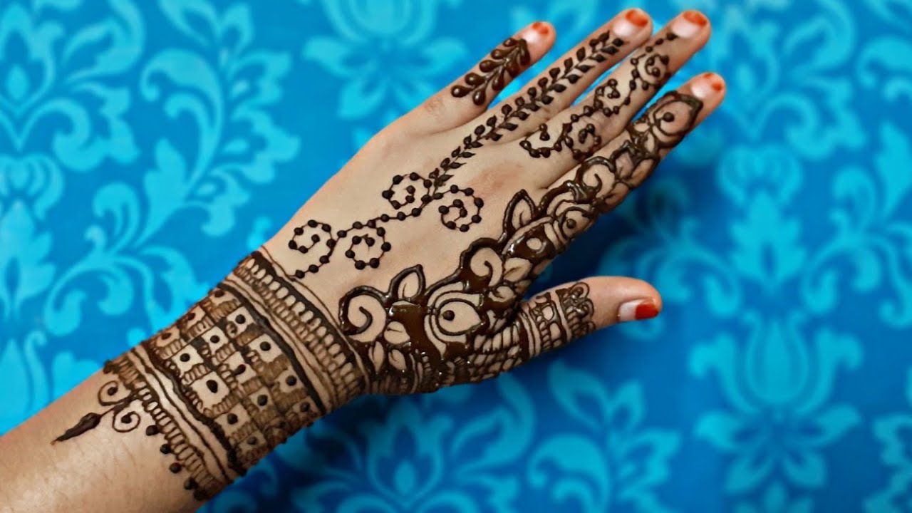 Indo - Western Henna Design for Ramadan Eid | Eid 2019 | Eid special Mehndi  collection. ❤❤❤ - YouTube