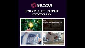Css Hover Effect Left to Right in Urdu/Hindi Part 1