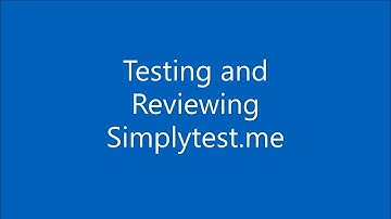 Testing and Reviewing Simplytest.me