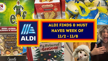 Aldi Finds & Must Haves Week of 11/2- 11/8 (Advent Calendars!!!)