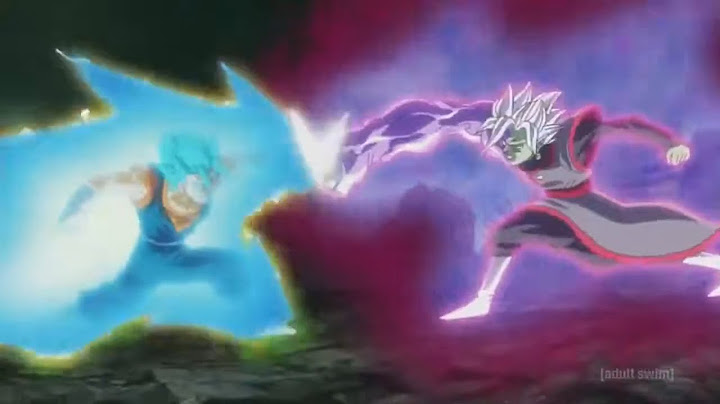"Break Through It All" goes with everything - Vegito VS Zamasu