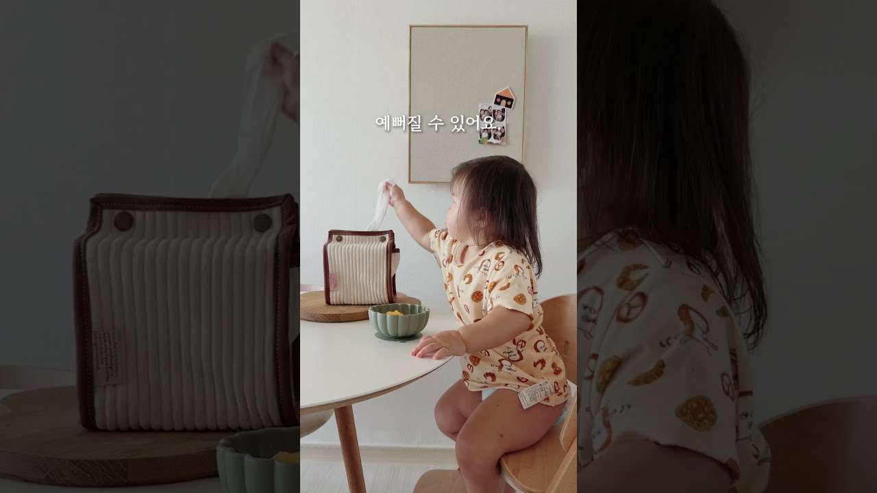 아기 키우는 집 맞아? 스튜디오 몽쉐 식빵 휴지케이스🍞 #집들이선물 #홈카페 #자취템 #유료광고