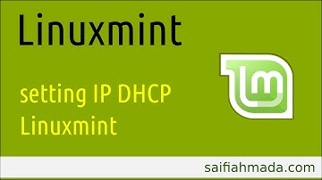 linuxmint set ip ethernet DHCP
