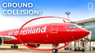 First-Ever A330-800 Accident? Air Greenland Jet Damaged In Ground Collision