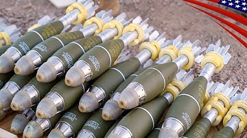 3 US Soldiers, 12 Rounds Fired: US Mortar Team Live Fire Creates Fiery Shockwave