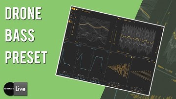 How to Drone Bass Sound (Free Preset) / Ableton Techno Tutorial