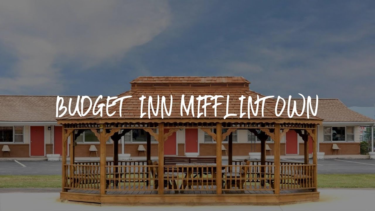 Budget Inn Mifflintown Review Mifflintown , United States of America YouTube