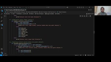 Projek UAS Praktikum Algoritma Pemrograman | Kalkulator Statistika