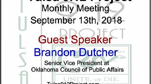 Tulsa 9.12 Project Monthly Meeting - Sep. 13th, 20...
