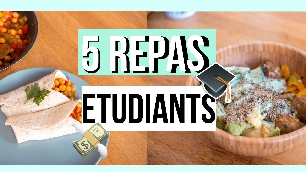 5 Idees De Plats Pour Etudiants 3 0 Facile Rapide Bon Youtube