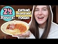 24 Hours Eating Only Microwave Foods!