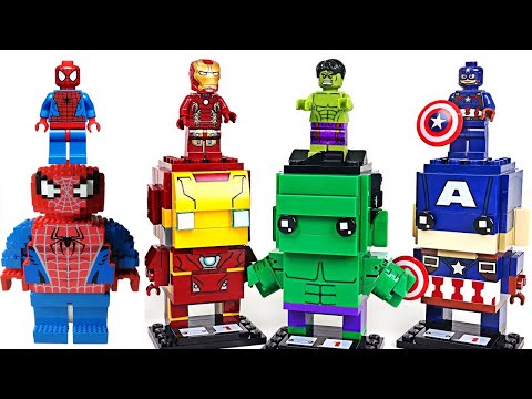 Lego City Spider-Man Top 10 Fights & Web Swinging in Spider-verse Lego Stopmotion