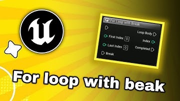 Unreal Engine 5 For Loop With Brake Blueprint Code | Easy Tutorial for Beginners! #tutorial  #ue5