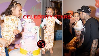 Chris Brown's Kids & Their Mothers Unite For LOVELY's 2nd Birthday Party - FULL VIDEO