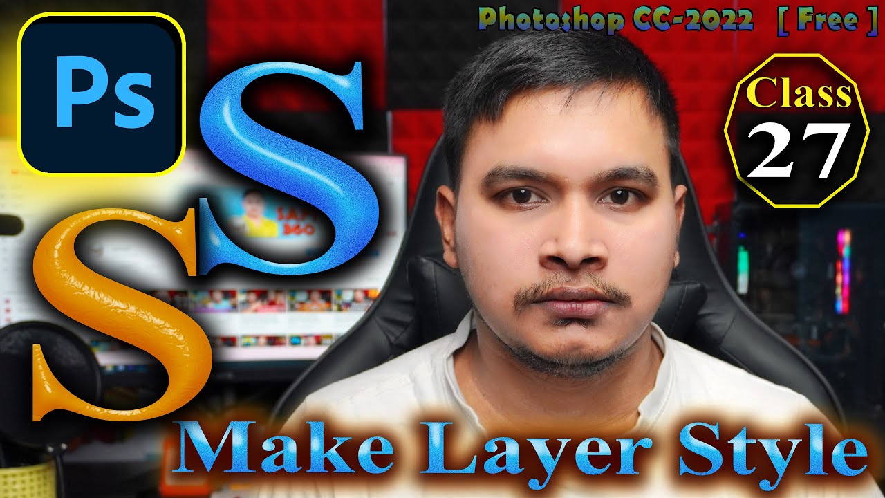 How To Make A Layer Style In Photoshop For Beginners In Bangla By Safi How To Make A Layer Style In Photoshop For Beginners In Bangla By Safi