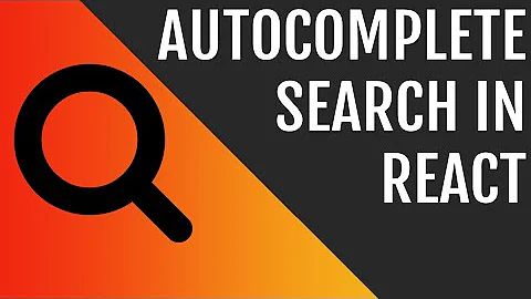 Autocomplete Search Using Material UI and API