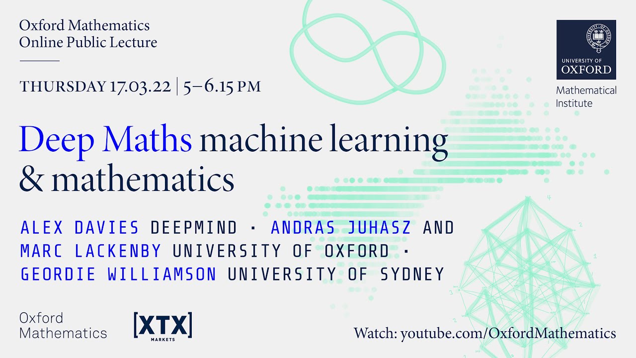 Deep Maths - machine learning and mathematics