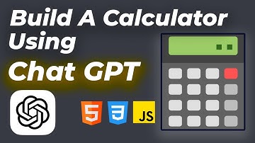 Make Calculator Using Chat-GPT 2 Minutes | HTML CSS JavaScript