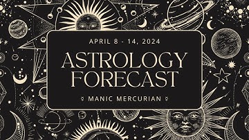 April 8 - 14, 2024 / ❗New Moon Solar Eclipse❗ / Mercury Retrograde / Jupiter Conjunct Uranus