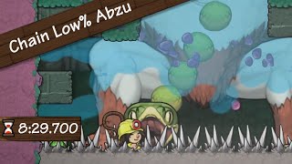 Spelunky 2 - Chain Low% Abzu in 8:29.700