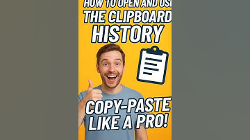 How to Open and Use the Clipboard History | Copy-Paste Like a Pro!