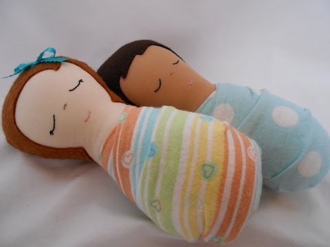 How to Make a Simple Handmade Doll - Cloth Doll Baby