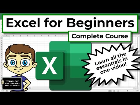 Excel For Beginners - The Complete Course