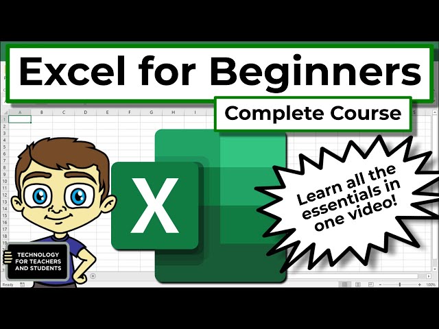 Excel for Beginners - The Complete Course class=