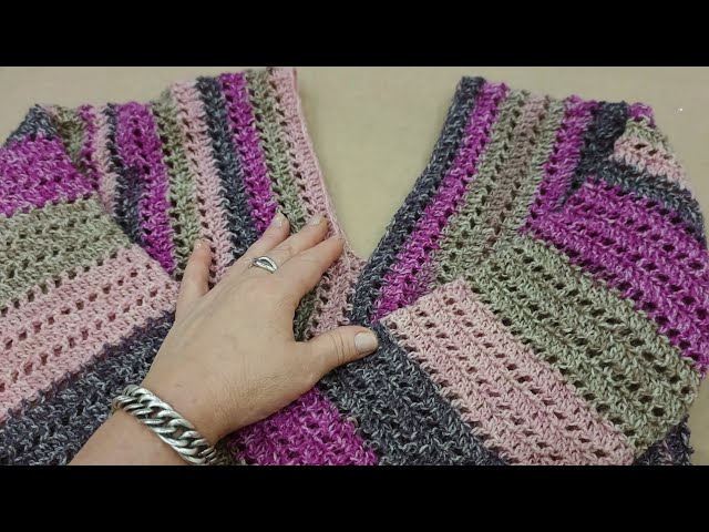 👚Crochet One-Piece Sweater | Easy and Stylish | Step by
