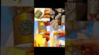 Diy Bridal kundan bangles 💫💡 #shorts #diy #craft #handmade #jewellery