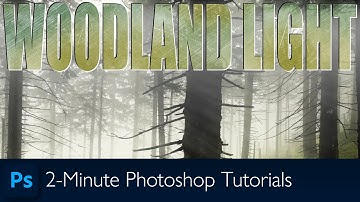 Adding Woodland Light Rays in Photoshop | Photoshop Tutorial