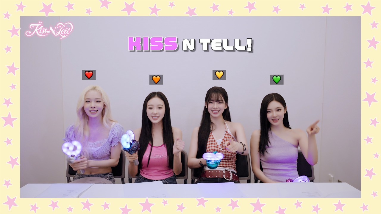 aespa 에스파 'KISS N TELL' Cheering Guide | MYの味方だから💜🩵