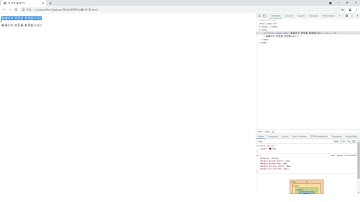 HTML 기초! style 태그와 div 태그