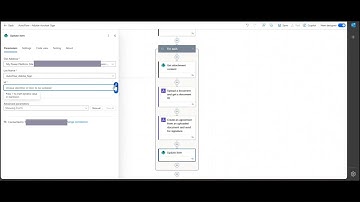 Power Automate - how to auto upload document and trigger Adobe Acrobat Sign