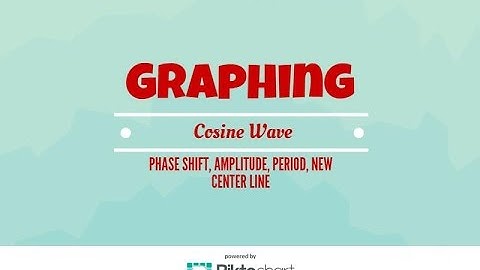 How to Graph two cycles of the Cosine function with transformations