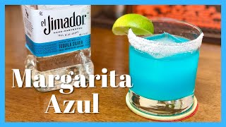 💙 Cómo Preparar Cóctel MARGARITA AZUL ▻ Trago Curaçao Azul -