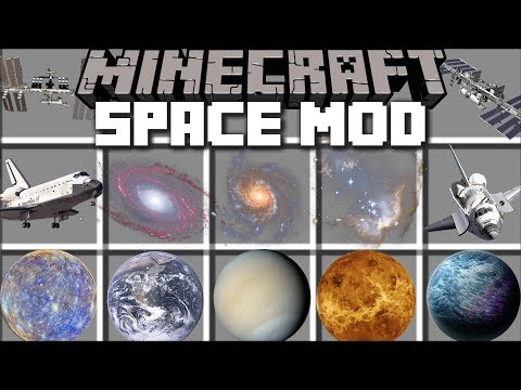Minecraft अंतरिक्ष रक्षा मंत्रालय / ब्रह्मांड में यात्रा और एलियंस से लड़ो !! Minecraft