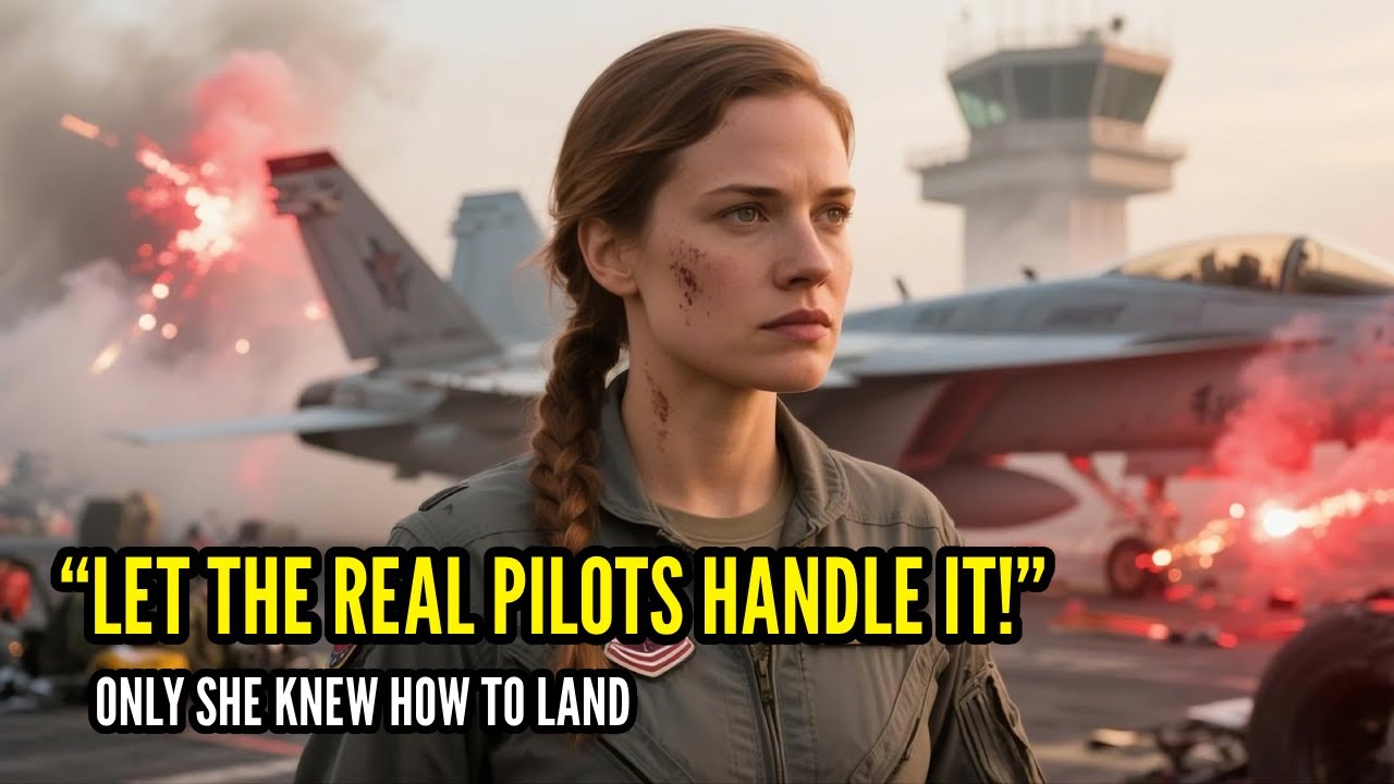 They Trusted the Wrong Pilot — Until She Saved the F/A-18 with an Impossible Landing