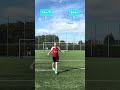 RATE THE TOUCH & SHOT… #football #touch #shot #challenge #shorts
