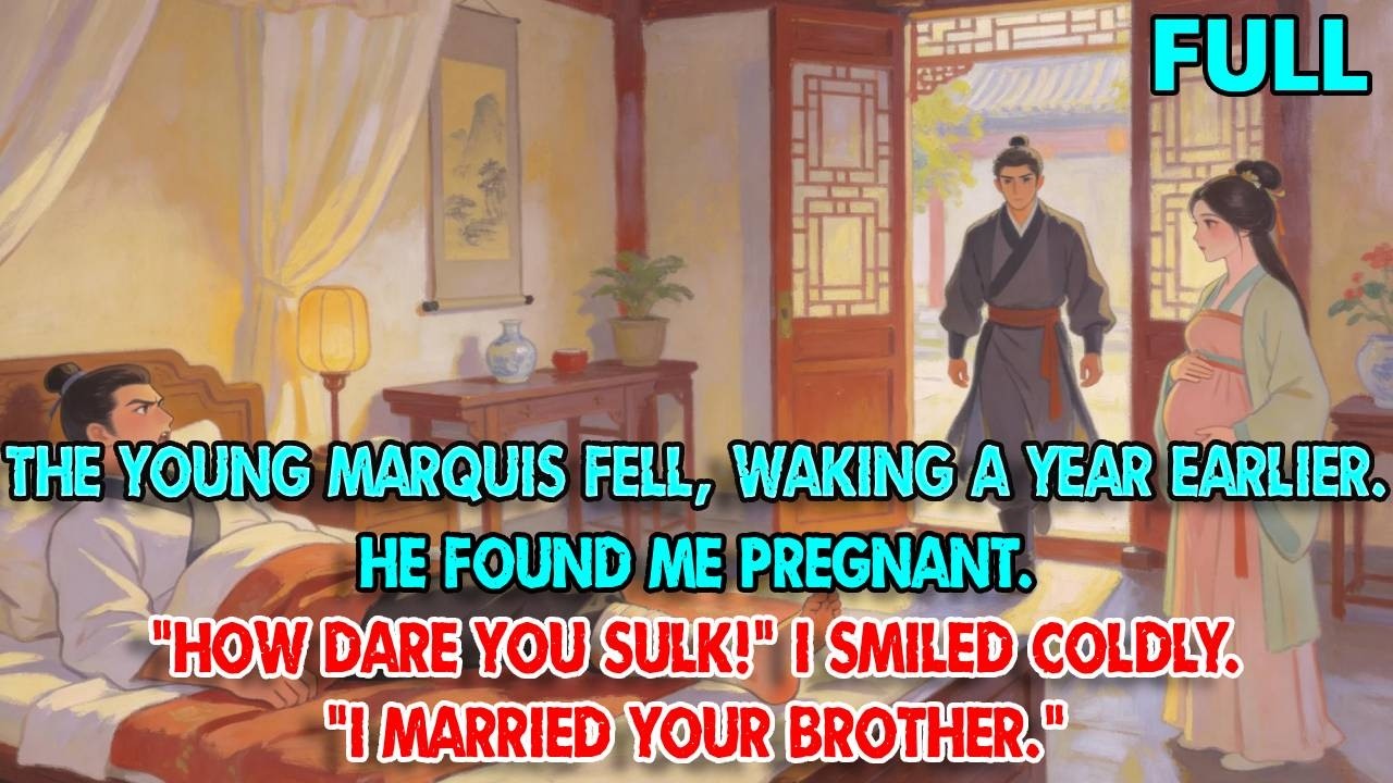 The young marquis fell, waking a year earlier. He found me pregnant.  I smiled. 