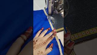 कम कपड़े में गुम लैस लगाने का नया तरीका #youtubeshorts #trending #shorts #gum #piping #new